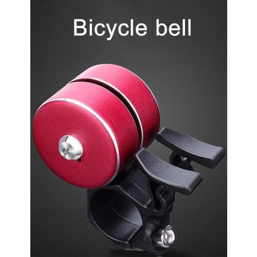 1pcs Bicycle Bell Super Loud Bell Mountain Bike Double-Ring Bell Highway Truck Horn Bells Bicycle Accessories