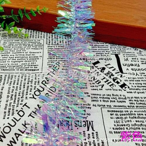 10Pcs Christmas Decoration Flower Strip 2M Color Bar Birthday Party Supplies Scene Decoration Kindergarten Layout Color Strips