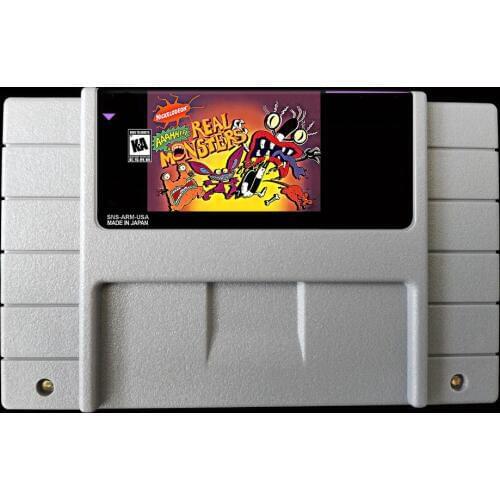 16Bit Games ** AAAHH!!! Real Monsters ( USA Version!! )