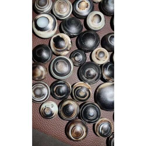 20pcs/lot Weathered antique natural old agate sheep board beads The eyes of the earth gods prophets and gods Collection gem diy