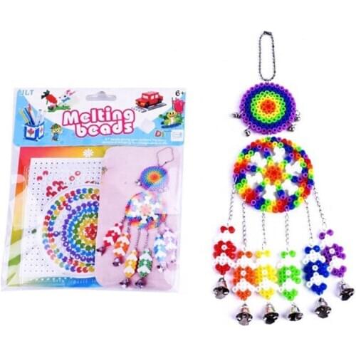 Craft Wind Chime Dream Catcher 5mm hama beads kit educational toys EVA fuse beads set for kids puzzle 8-11 Years