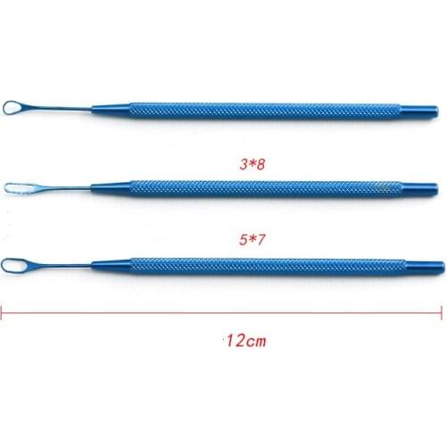 Stainless steel/titanium Loops ophthalmic lens eye lens loop eye surgical instrument