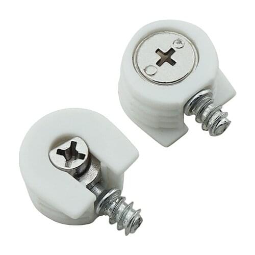 3 in 1 Bracket Pin Pegs Plank Desk Cabinet Wardrobe Shelf Support Holder Floating Shelf Brackets Furniture Cam Connector