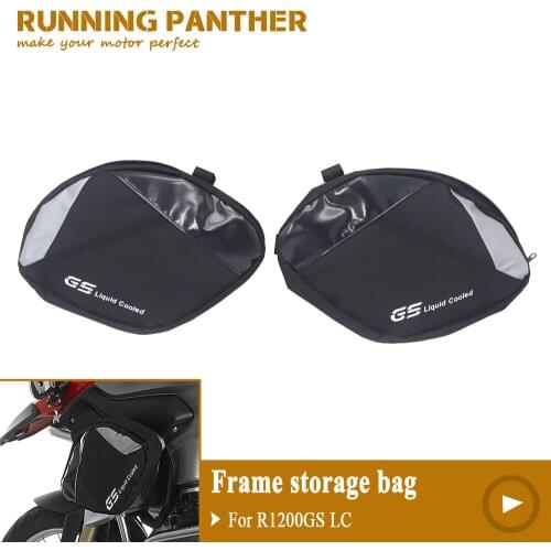 Motorcycle Frame Crash Bars Waterproof Bag Tool Placement Travel bags For BMW R1200GS R1200GS LC R1200GS LC 20132014 2015 2016