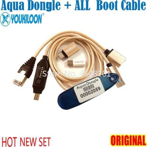 Newest Original Aqua Dongle for AsusZte OppoHuawei Vivo Lg +（UMF) ALL in one Boot Cable