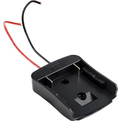 New Upgrade Battery Adapter for 18V Dock Power Connector with 12 Awg Wires Connectors Adapter Tool Accessories