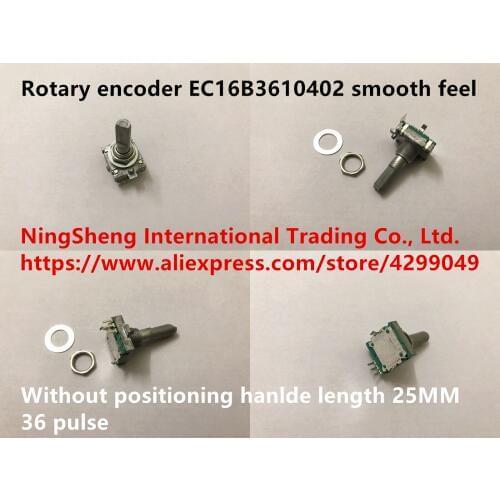 Original new 100% rotary encoder EC16B3610402 smooth feel without positioning 36 pulse axis length 25MM (SWITCH)
