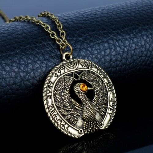 MQCHUN Fantastic Beasts And Where To Find Them Necklace Animal Eagle Pendant Necklace Jewelry for Men and Women Necklace-30