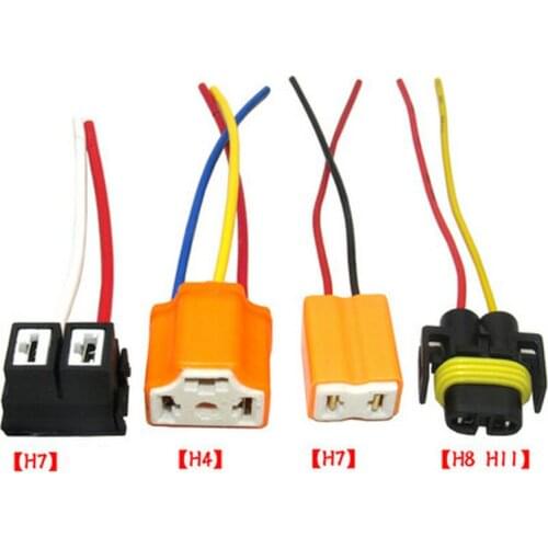 It is suitable for h4h7h8h11 automobile headlamp plug, bulb, ceramic socket, relay socket and cable plug