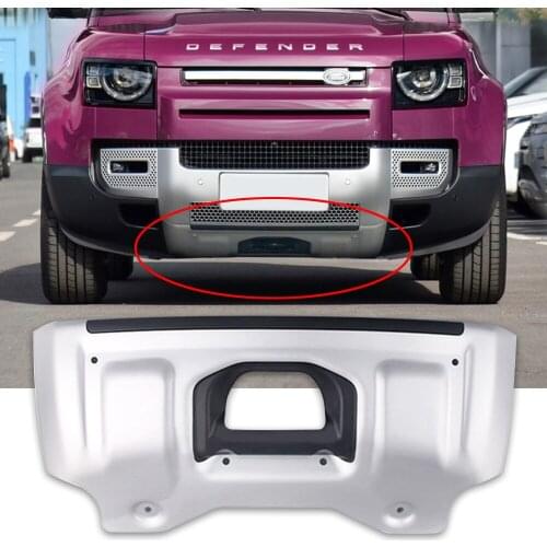 Car Front Bumper Skid Plate Cover For land rover defend 2020 Guard Protection Spare Parts