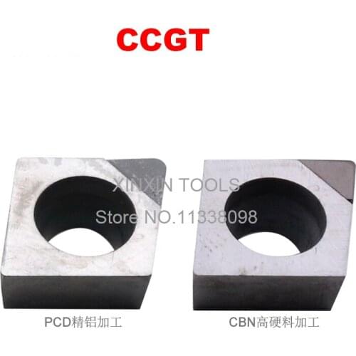 CCGT060202 CCGT 060204 ccgt09T302 ccgt 09T304 CCGT09T308 PCD CBN Diamond Inserts Internal Turning Tool CNC Lathe Tool Blade