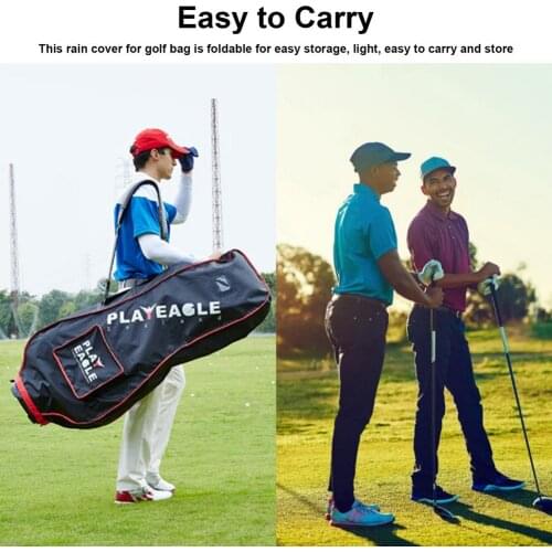Golf Bag Foldable Golf Gun Bag Golf Strongbag Rain Covers Waterproof Dust Cover For Golf Travel Bag