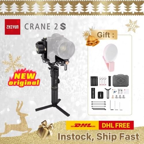 ZHIYUN Official Crane 2S/COMBO/PRO Gimbals 3-Axis Cameras Handheld Stabilizer for DSLR Sony Canon BMPCC 4K 6K Camera VS DJI
