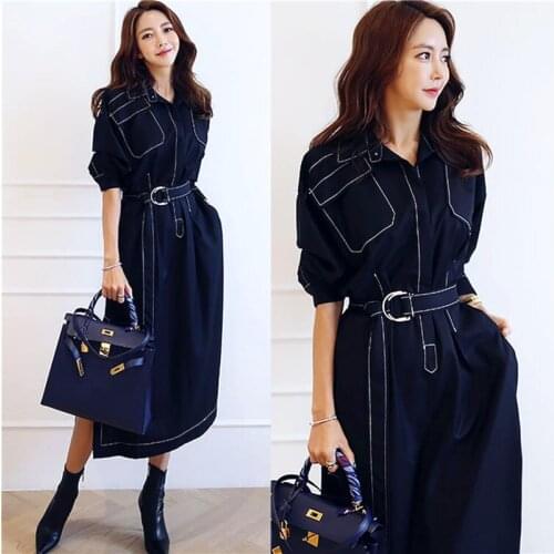 VAHAMAS Long Sleeve Summer Dresses