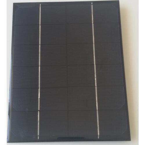 Solar panel Charger 6W 6V Monocrystalline High quality solar panel with USB for mobile phone,5V device and battery