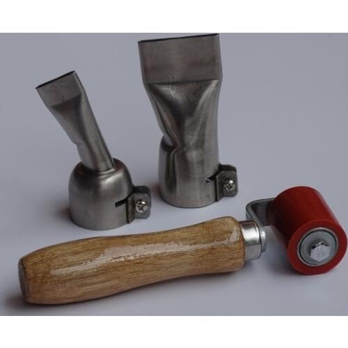 High Quality 40mm Silicone Pressure Seam Rollers&40mm wide slot welding nozzle&20mm wide slot weld nozzle