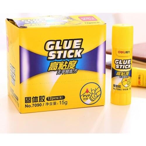10 pcs Wholesale Strong Adhesive Sticks Solid Glue Cute Children Students Solid Glue Sticks School Supplies