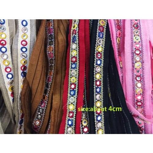 10yards/lot wide about4cm Woven Jacquard Ribbon classical design curtain and clothing accessory ZH-1216