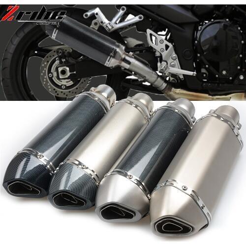 36-51mm MOTORCYCLE EXHAUST MUFFLER SCOOTER PIPE DIRT BIKE For KAWASAKI KLR650 KLR250 KLR 250 650 KL 250 650 KDX 50 200 220
