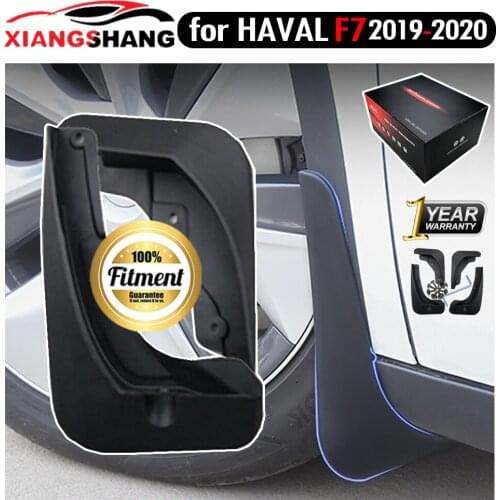 4pcs Mud Flaps For HAVAL F7 Mud Guard Car Splash Flaps Mudguards Wheel Fender Front Rear Car Body Kit Car Acc