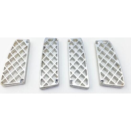 4pcs Metal Front Pedals Car Head Pedals Kit for Tamiya Scania R470 R620 1/14 RC Trailer RC Car Upgrade Parts