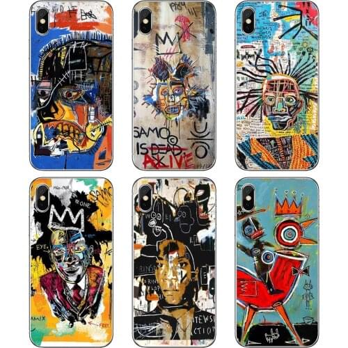 Jean-Michel-Basquiat-Art-Graffiti For Xiaomi mi Redmi Note 3 4 4X 5 6 7 8 8t 9 9s 9t 10 pro lite Cover