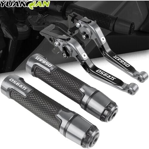For Yamaha SCR950 SCR 950 2017-2018 Motorcycle Accessories SCR950 Extendable Brake Clutch Levers and Handlebar Hand Grips ends