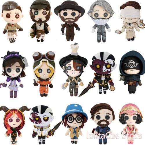 Game Identity V Aesop Carl Norton Campbell Tracy Mechanic Helena Adams Naib Subedar Victor Plush Doll Toy Gift