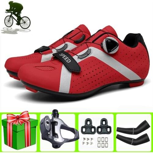Professional Athletic Bicycle Cycling Shoes Men Self-Locking Road Bike Shoes Sapatilha Ciclismo Sport Women Cycling Sneakers