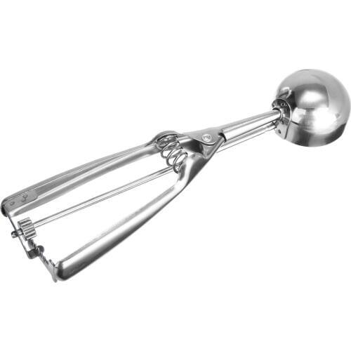 4/5/6CM Stainless Steel Kitchen Ice Cream Scoop Potato Scoop Ball Maker Cookie Scoop Handle Kitchen Tool MAYITR