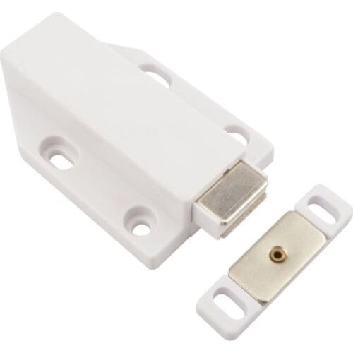 X7YF Handle-free Cabinet Door Magnetic Press Rebound Device Hidden Door Push Latch Use for Closet Cupboard Sliding Doors