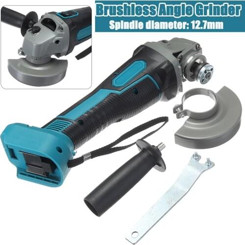 18V Lithium-Ion Cordless Grinding Machine Cutting 100mm Angle Grinder Electric Angle Grinder Grinding Brushless Power Tool