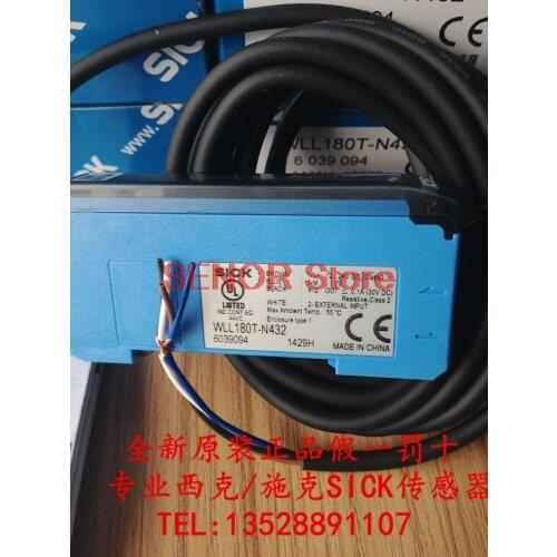 New original fiber amplifier WLL180T-M432 WLL180T-N432