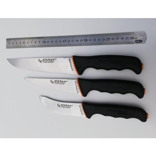 Platinium Series Butcher Knives Skinning Knife Kitchen Knives Handmade High Quality Professional Stainless Steel Turkey 2021