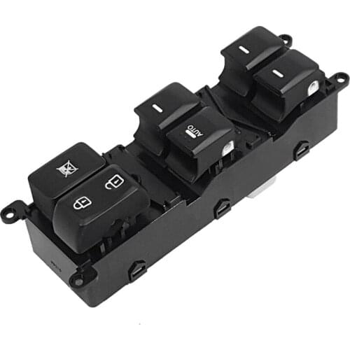 Car Front Left Drive Side Power Window Control Switch Button for Kia Rio (4Door) 2012-2015 93570-1W155