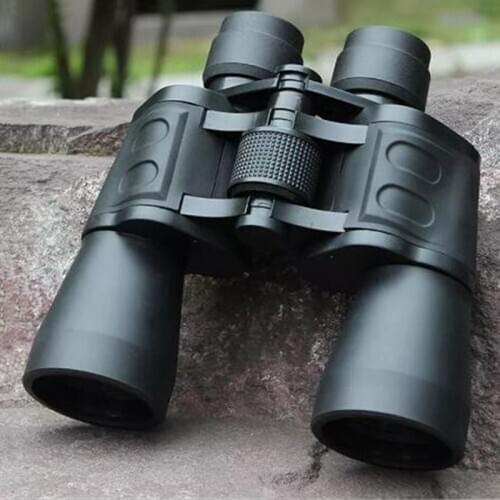 Professional Hd Binoculars Powerful 10x50 Telescope Lll Night Vision BAK4 Prism Binocular telescope for Camping Hunting Concert