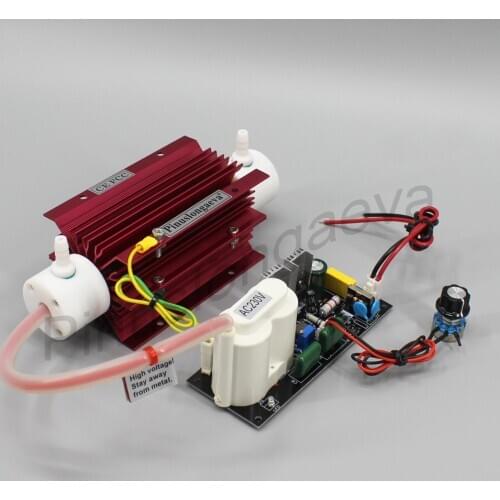 Pinus longaeva 5G/H 5grams adjustable Quartz tube type ozone generator Kit ozone tube transformer for ozone generator air water
