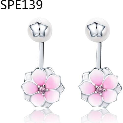 SPE6 needle rhinestone circle crystal from Austrian earrings temperament Korean personality wild Mothers Day gift DZ