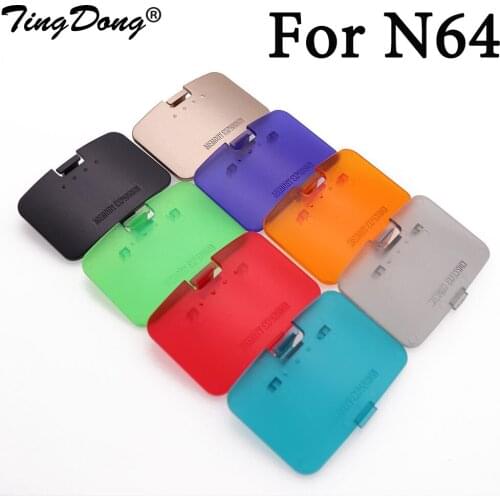 TingDong 1pcs Replacement Jumper Pak Memory Expansion Door Cover Lid Part for Nintendo 64 for N64