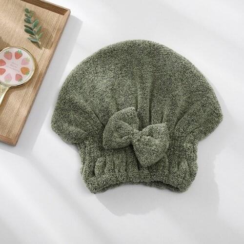 Hair Drying Towel Ultra Absorbent Convenience Quick Dry Hair Turban Hair Towel Wrap for Women Wet Hair TS2