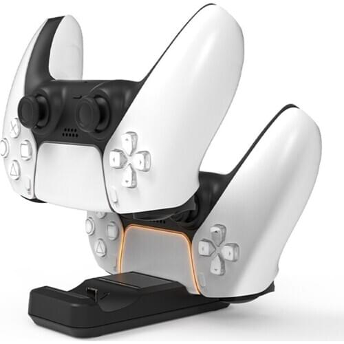 For PS5 Controller Charger Dock Dual USB For PS5 Gamepad Joypad Charging Stand Station Cradle For Sony For PS5 Accessories