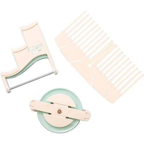 1PC DIY Pladtic Bow Making Tool Comb Shape Authoring Tool Christmas Hair Decoration DIY Apparel Sewing & Fabric LBShipping