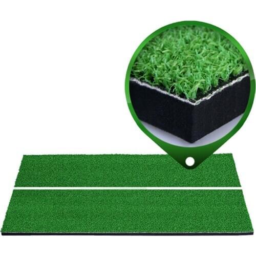 30cm x 60cm Indoor Golf Mat Practice Hitting Faux Turf Grass Pad Training Aid Hitting Faux Turf Grass Pad Training Aid