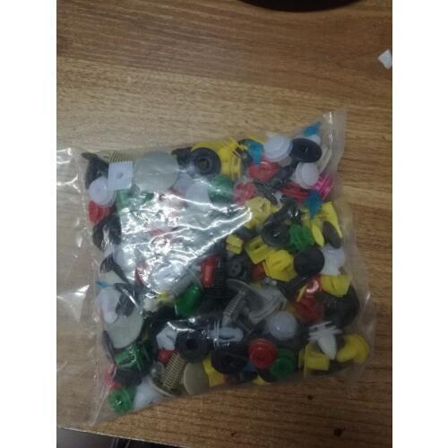 500Pcs Car Auto Panel Retainer Plastic Push Pin Trim Clips Body Assortment Buckle Under Engine Splash Guard Rivet Fastener Clips