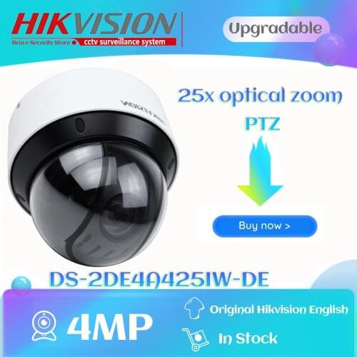 Hikvision English Version DS-2DE4A425IW-DE 4MP 25X Powered by DarkFighter IR Network Speed Dome IP Ezviz Camera CCTV POE H.265