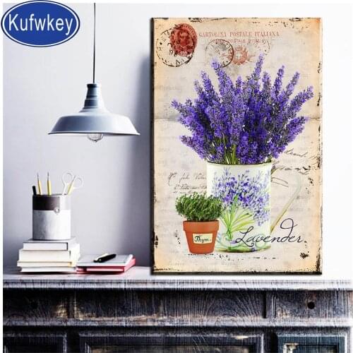 Full square round resin 5d diy Diamond Painting lake villa Diamond Rhinestones Embroidery Spring Landscape Cross Stitch kit