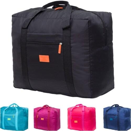 Portable Multi-function Bag Folding Travel Bags Nylon Waterproof Bag Large Capacity Hand Luggage Business Trip Traveling Bags