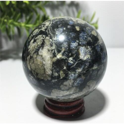 Natural Purple Mica Quartz Crystal Ball Gift l Home Furnishing Wedding Decoration Stone Gemstone Globe Reiki Masters Sphere