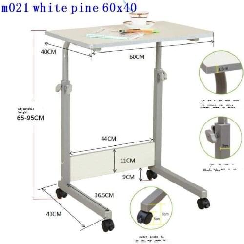 Bureau Meuble Bed Tray Notebook Stand Office Scrivania Ufficio Small Tafel Adjustable Laptop Bedside Study Desk Computer Table