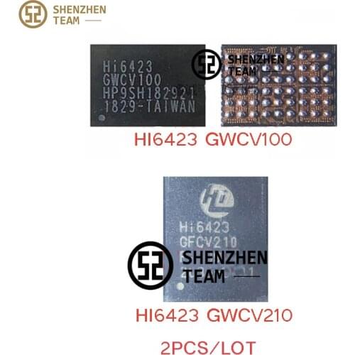 SZteam 2PCS PMIC Hi6423 GWCV100 GWCV210 Power IC For HUAWEI MATE10 MATE 10 PRO HONOR V10 Integrated Circuits Replacement Part